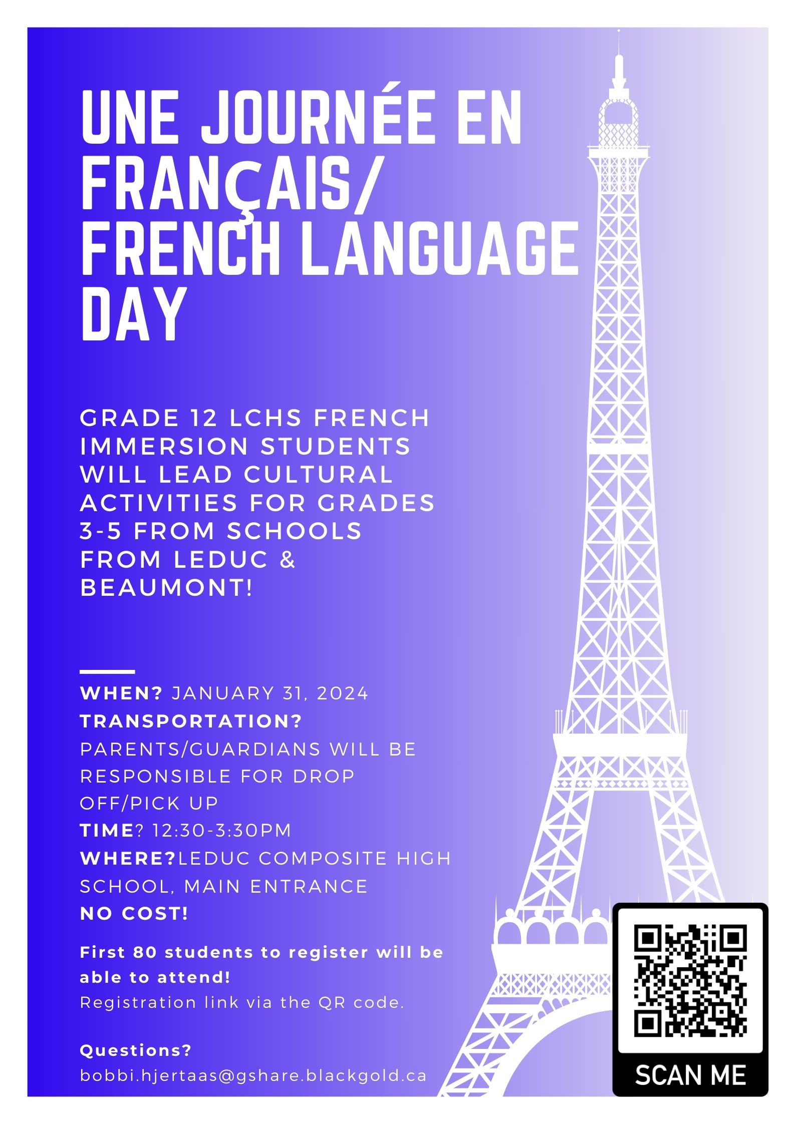 Une Journ E En Fran Ais French Language Day 2024 Cole Corinthia   FrenchLanguageDay2024 